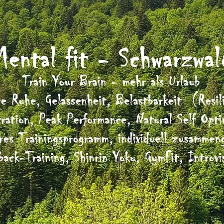 דירה Mental Fit, Schwarzwald *